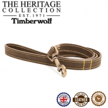 Timberwolf Leather Lead Sable 1mx19mm