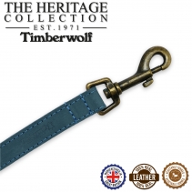 Timberwolf Leather Lead Blue 1mx19mm