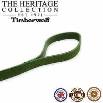 Timberwolf Leather Lead Green 60cmx19mm