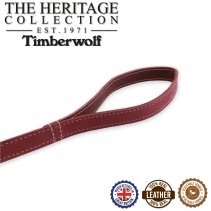 Timberwolf Leather Lead Raspberry 60cmx19mm