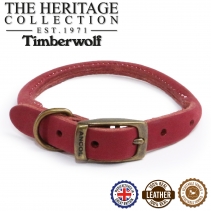 Timberwolf Rolled Collar Raspberry 35-43cm Size 4