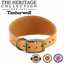 Timberwolf Greyhound Collar Mustard 34-43cm