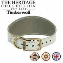 Timberwolf Greyhound Collar Light Grey 34-43cm