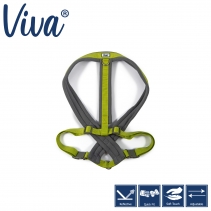 Viva Padded Harness Lime XL 70-98cm