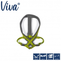 Viva Padded Harness Lime XL 70-98cm