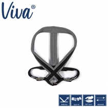 Viva Padded Harness Black XXL 97-130cm