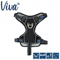 Viva  Exercise & Travel Harness Black S 35-45cm