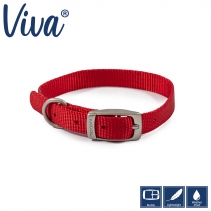 Viva Collar Red 20-26cm Size 1