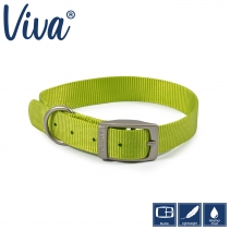 Viva Collar Lime 35-43cm Size 4