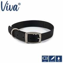 Viva Collar Black 39-48cm Size 5