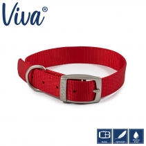 Viva Collar Red 39-48cm Size 5