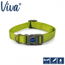 Viva Adjustable Collar Lime 20-30cm Size 1-2