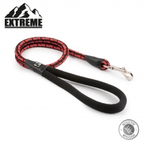 Extreme Shock Absorb Rope Lead Black/Red