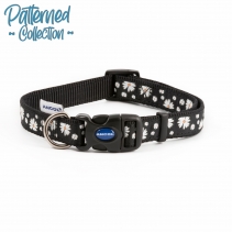 Fashion Collar Black Daisy Adjustable 20-30cm