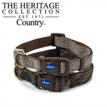 Country Check Adjustable Collar 30-50cm