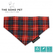 Tartan/Star Patterned Bandana (2 per pack)