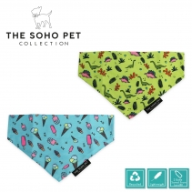 Dino/Ice Cream Patterned Bandana (2 per pack)