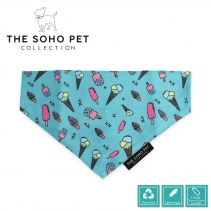 Dino/Ice Cream Patterned Bandana (2 per pack)