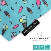 Dino/Ice Cream Patterned Bandana (2 per pack)