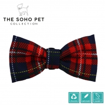 Tartan/Star Patterned Bow Tie (2 per pack)