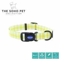 Soho Yellow Check Collar M