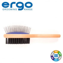 Wood Handle Double Sided Brush S