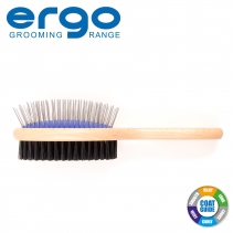 Wood Handle Double Sided Brush L