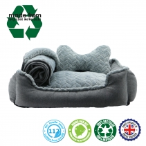 Made From Dog Bed Set 60x50xm Grey