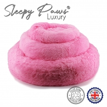 Super Plush Donut Bed 50cm Pink