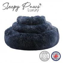 Super Plush Donut Bed 50cm Navy