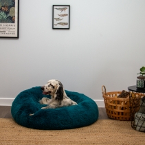 Super Plush Donut Bed 50cm Teal