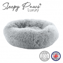 Super Plush Donut Bed 50cm Slate Grey