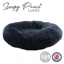 Super Plush Donut Bed 70cm Navy