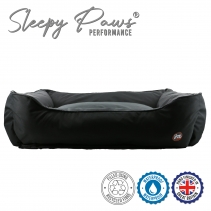 Waterproof Bed Black L 78x90cm