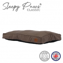 Brown Check Mattress 100 x 70cm