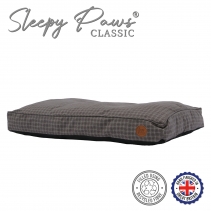 Grey Check Mattress 100 x 70cm