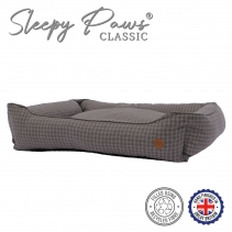 Grey Check Bed XL 84 x 105cm