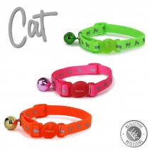 High Vis Cat Collar Green