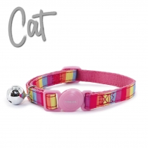 Pink Rainbow Cat Collars