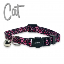 Leopard Print Cat Collar