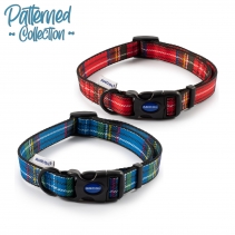 Tartan Collar Blue 20-30cm Size 1-2