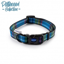 Tartan Collar Blue 30-50cm Size 2-5