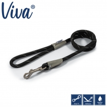 Viva Rope Lead Reflective Black 1.07mx10mm