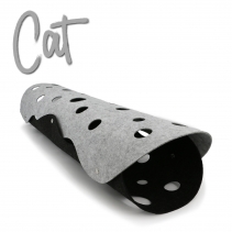 Cat Tunnel Charcoal & Grey