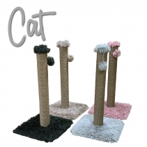 Long Plush Cat Scratcher XL