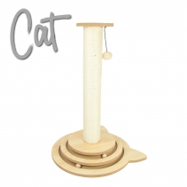 Cat Shape Enrichment Scratcher