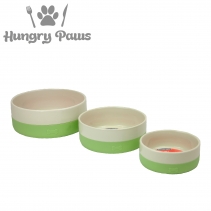 Ceramic Bowl With Non-Slip Silicone Base 400ml