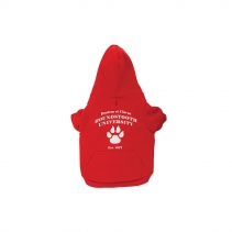 Red Uni Dog Hoodie XS