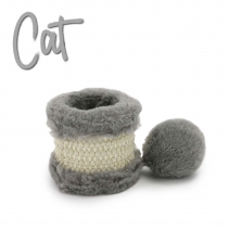 Pom Pom Drum Cat Scratcher