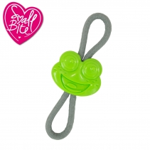 Small Bite Frog Teether Tugger